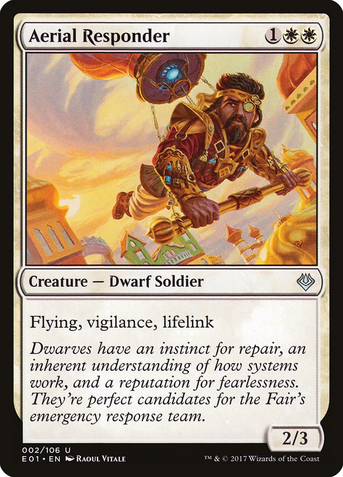 Aerial Responder [Archenemy: Nicol Bolas] Magic: The Gathering
