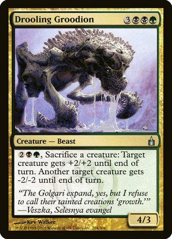 Drooling Groodion [Ravnica: City of Guilds] Magic: The Gathering