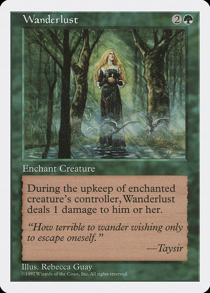 Wanderlust [Fifth Edition] Magic: The Gathering