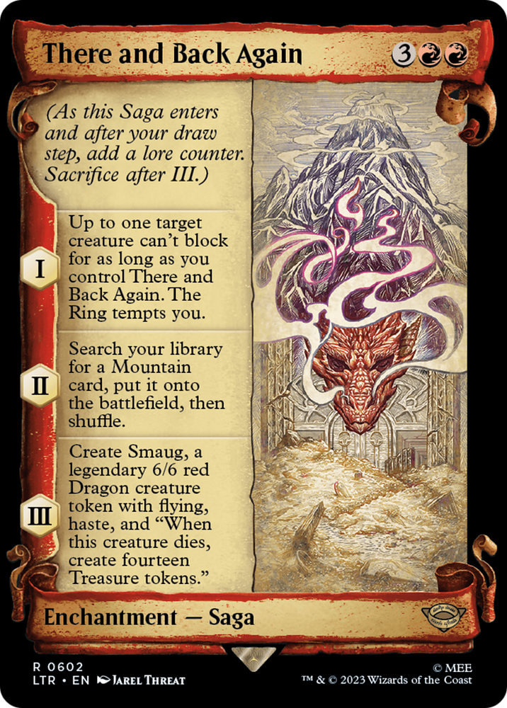 There and Back Again [The Lord of the Rings: Tales of Middle-Earth Showcase Scrolls] Magic: The Gathering