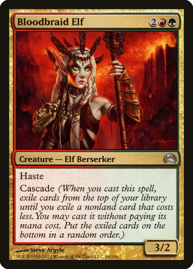 Bloodbraid Elf [Planechase 2012] Magic: The Gathering
