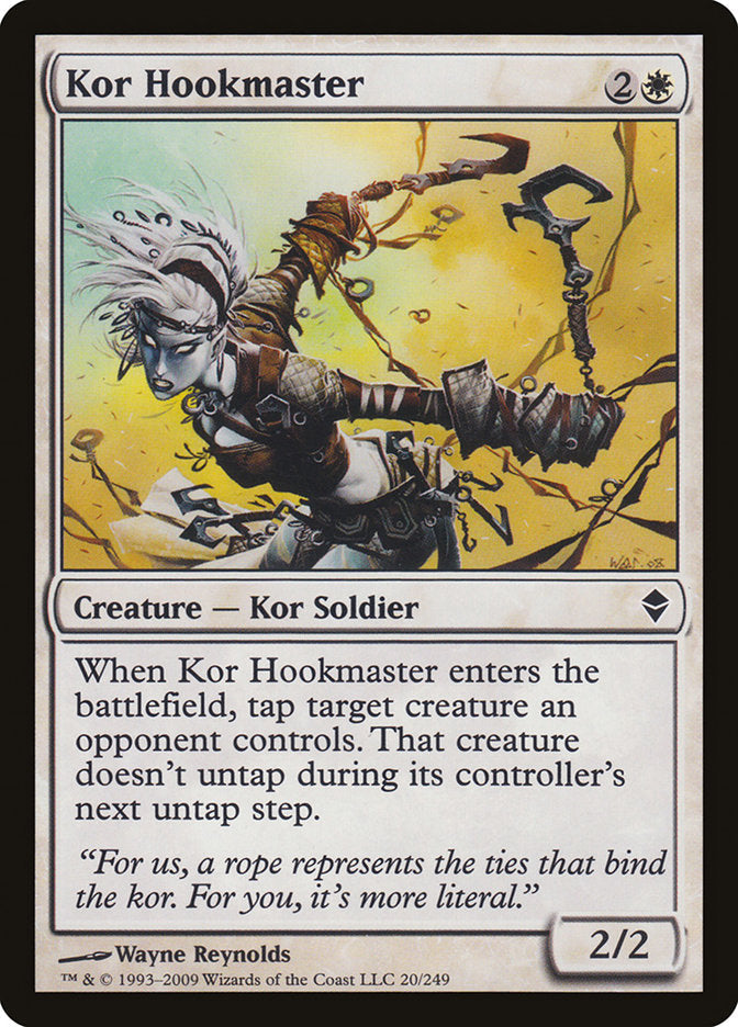 Kor Hookmaster [Zendikar] Magic: The Gathering