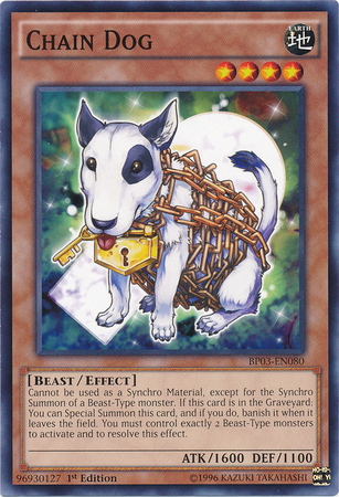 Chain Dog [BP03-EN080] Common Yu-Gi-Oh!