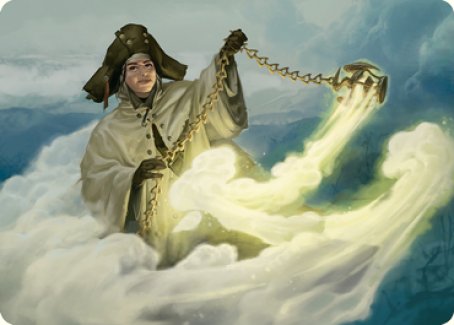 Traveling Minister Art Card [Innistrad: Crimson Vow Art Series] Magic: The Gathering