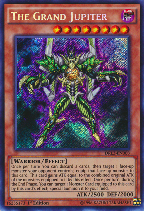 The Grand Jupiter [DRL3-EN008] Secret Rare Yu-Gi-Oh!