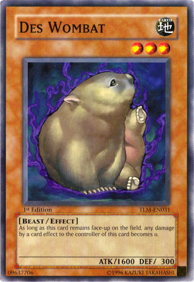 Des Wombat [TLM-EN031] Common Yu-Gi-Oh!