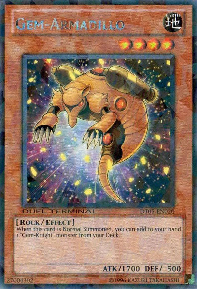 Gem-Armadillo [DT05-EN020] Rare Yu-Gi-Oh!