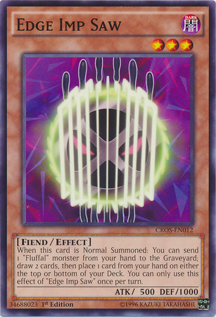 Edge Imp Saw [CROS-EN012] Common Yu-Gi-Oh!