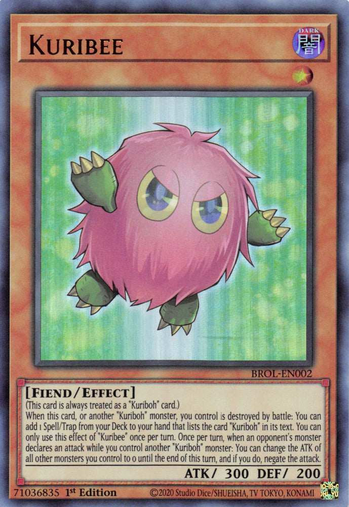 Kuribee [BROL-EN002] Ultra Rare Yu-Gi-Oh!
