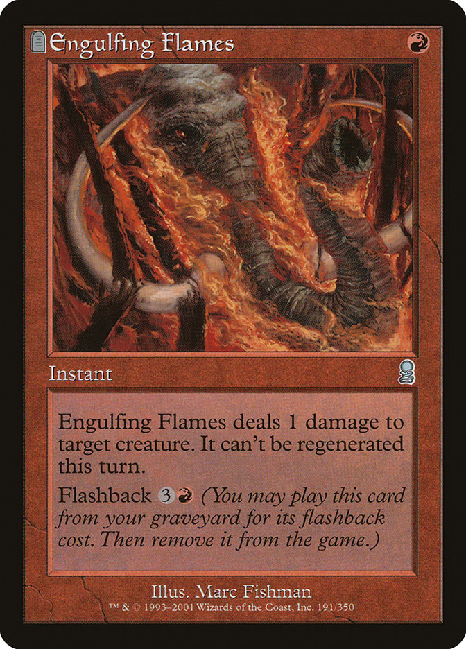 Engulfing Flames [Odyssey] Magic: The Gathering