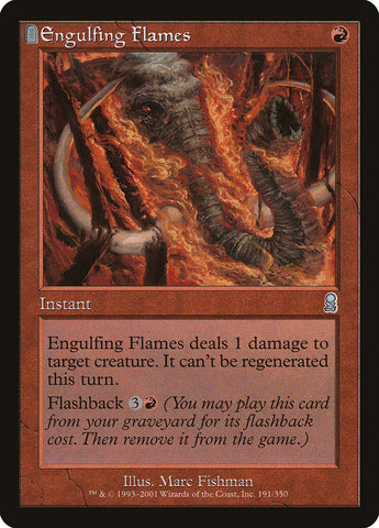 Engulfing Flames [Odyssey] Magic: The Gathering