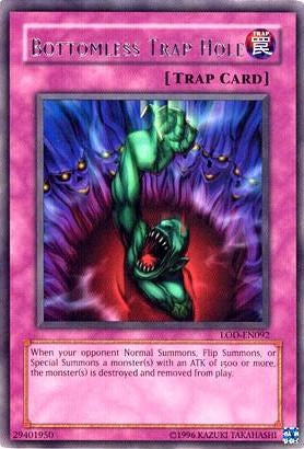 Bottomless Trap Hole [LOD-EN092] Rare Yu-Gi-Oh!
