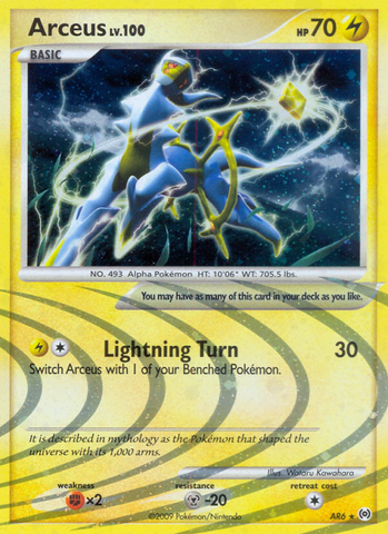 Arceus (AR6) [Platinum: Arceus] Pokémon
