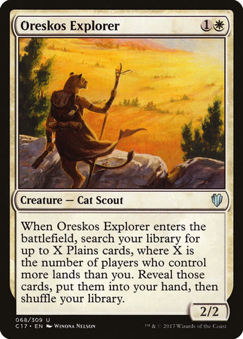 Oreskos Explorer [Commander 2017] Magic: The Gathering