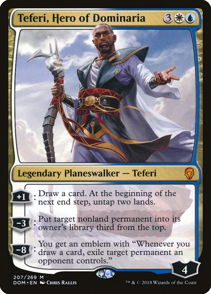 Teferi, Hero of Dominaria [Dominaria] Magic: The Gathering