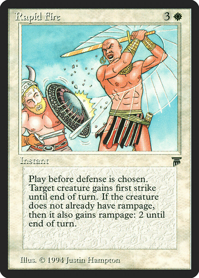 Rapid Fire [Legends] Magic: The Gathering