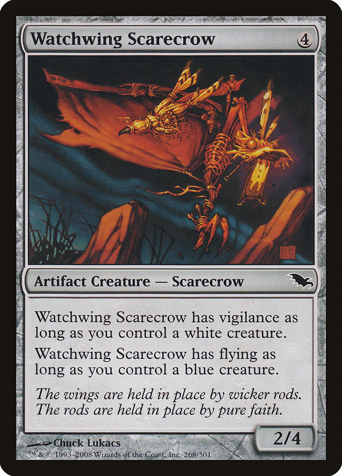 Watchwing Scarecrow [Shadowmoor] Magic: The Gathering