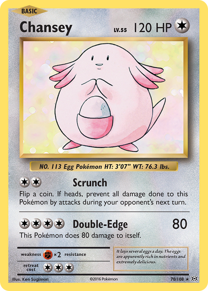 Chansey (70/108) [XY: Evolutions] Pokémon