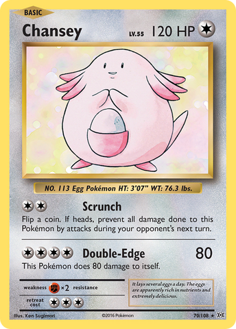 Chansey (70/108) [XY: Evolutions] Pokémon