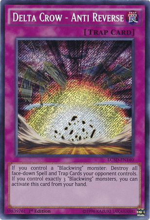 Delta Crow - Anti Reverse [LC5D-EN140] Secret Rare Yu-Gi-Oh!