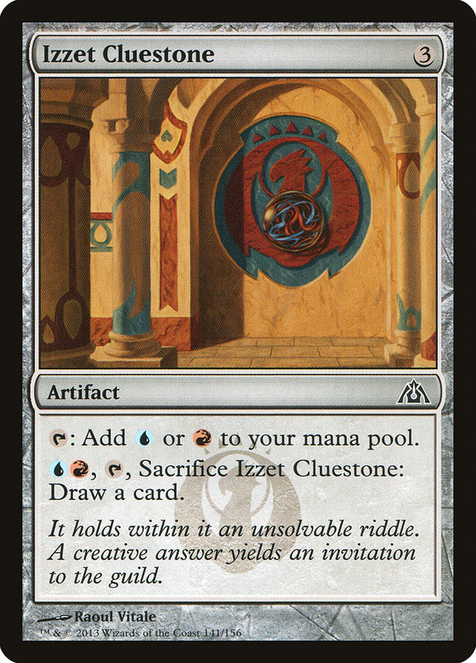 Izzet Cluestone [Dragon's Maze] Magic: The Gathering