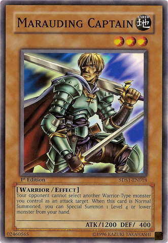 Marauding Captain [5DS1-EN018] Common Yu-Gi-Oh!
