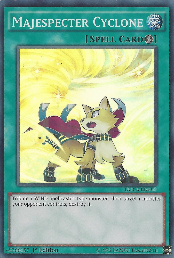 Majespecter Cyclone [DOCS-EN060] Super Rare Yu-Gi-Oh!
