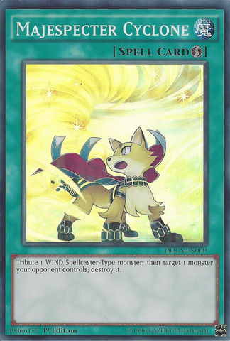 Majespecter Cyclone [DOCS-EN060] Super Rare Yu-Gi-Oh!