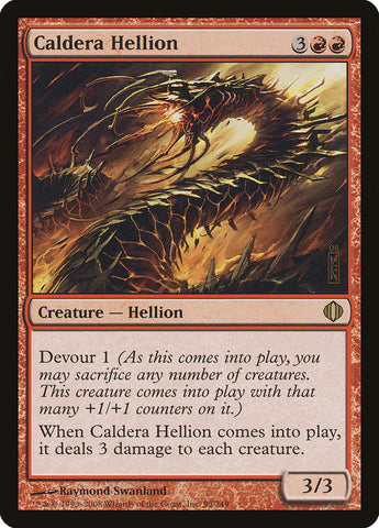 Caldera Hellion [Shards of Alara] Magic: The Gathering