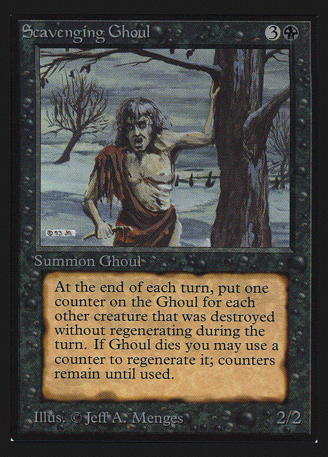 Scavenging Ghoul [International Collectors' Edition] Magic: The Gathering