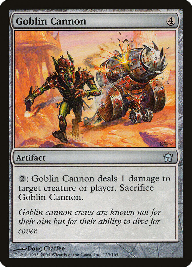 Goblin Cannon [Fifth Dawn] Magic: The Gathering
