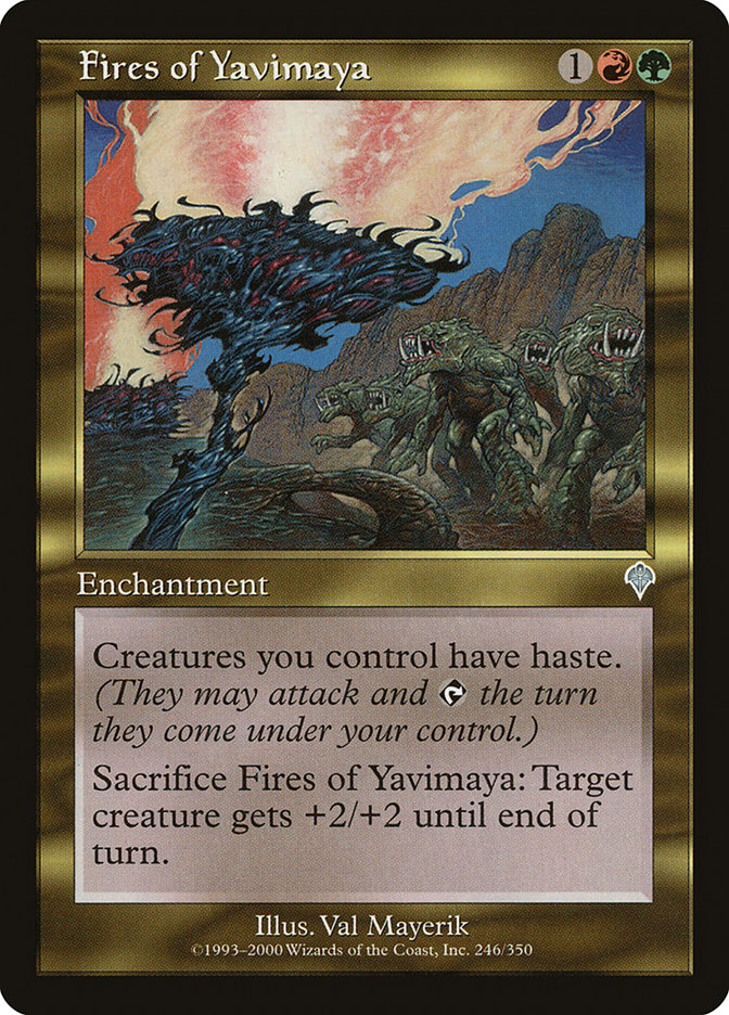 Fires of Yavimaya [Invasion] Magic: The Gathering