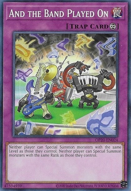 And the Band Played On [OP20-EN024] Common Yu-Gi-Oh!