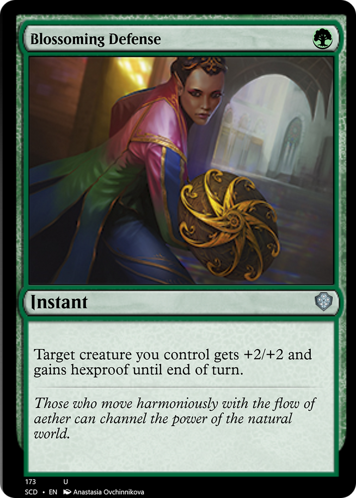 Blossoming Defense [Starter Commander Decks] Magic: The Gathering