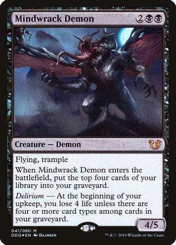 Mindwrack Demon [Duel Decks: Blessed vs. Cursed] Magic: The Gathering