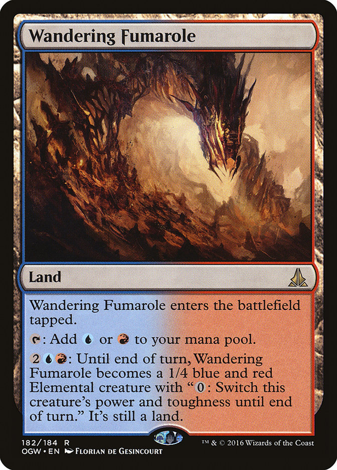 Wandering Fumarole [Oath of the Gatewatch] Magic: The Gathering
