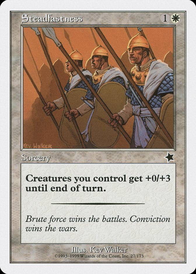 Steadfastness [Starter 1999] Magic: The Gathering