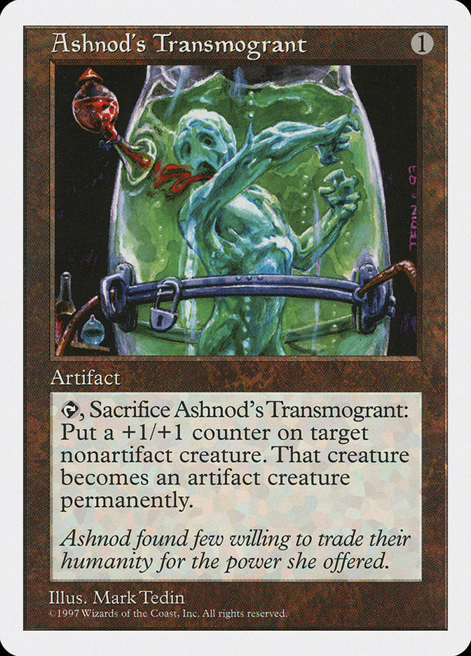 Ashnod's Transmogrant [Fifth Edition] Magic: The Gathering