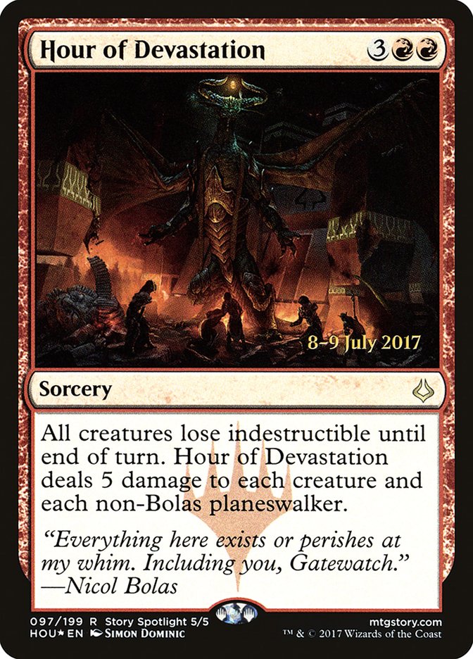 Hour of Devastation [Hour of Devastation Prerelease Promos] Magic: The Gathering