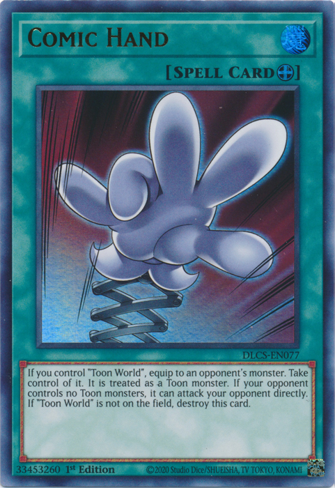 Comic Hand [DLCS-EN077] Ultra Rare Yu-Gi-Oh!