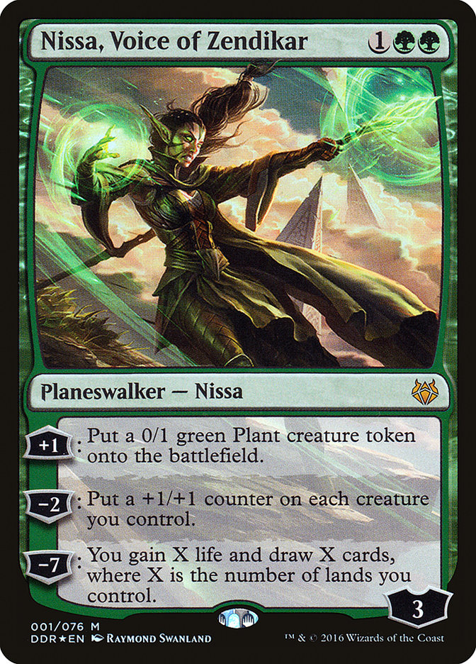 Nissa, Voice of Zendikar [Duel Decks: Nissa vs. Ob Nixilis] Magic: The Gathering