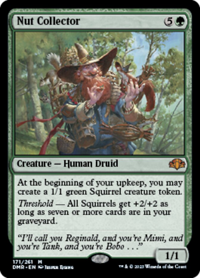 Nut Collector [Dominaria Remastered] Magic: The Gathering