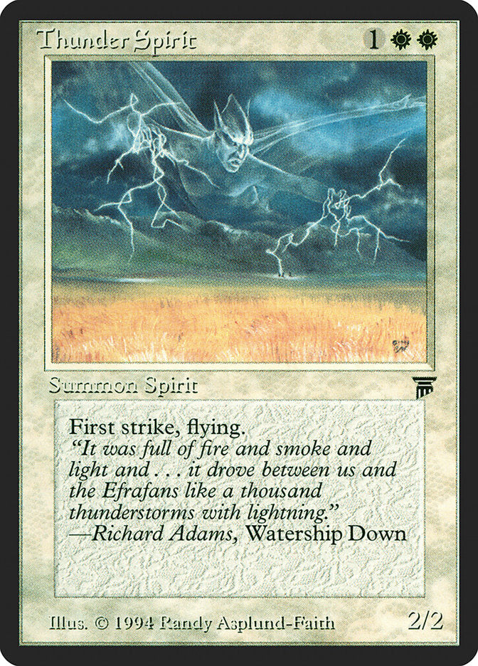 Thunder Spirit [Legends] Magic: The Gathering