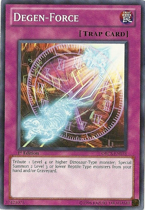 Degen-Force [ORCS-EN073] Common Yu-Gi-Oh!
