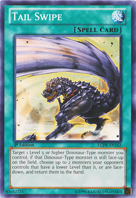 Tail Swipe [LCJW-EN162] Common Yu-Gi-Oh!