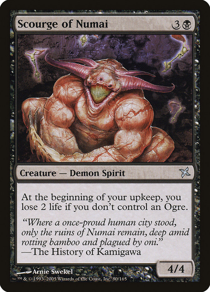 Scourge of Numai [Betrayers of Kamigawa] Magic: The Gathering