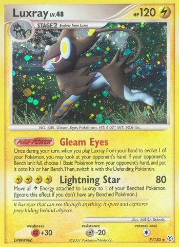 Luxray (7/130) [Diamond & Pearl: Base Set] Pokémon