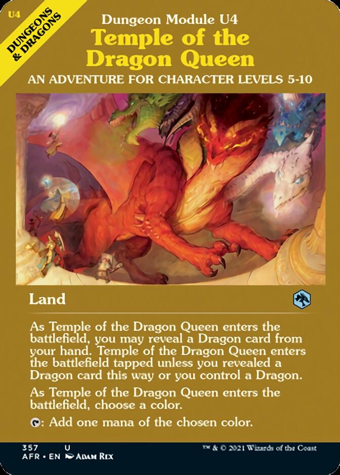 Temple of the Dragon Queen (Dungeon Module) [Dungeons & Dragons: Adventures in the Forgotten Realms] Magic: The Gathering