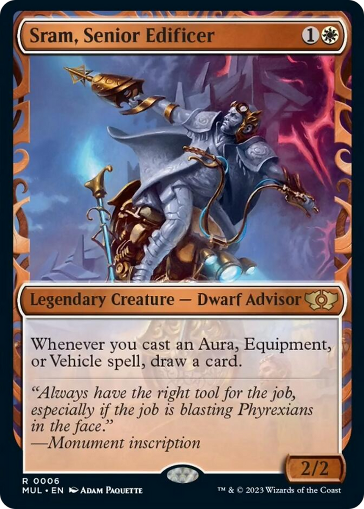 Sram, Senior Edificer [Multiverse Legends] Magic: The Gathering