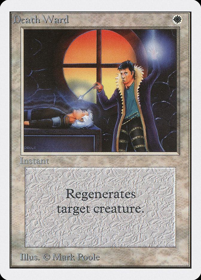 Death Ward [Unlimited Edition] Magic: The Gathering